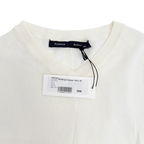 PROENZA SCHOULER Morgan Sweater in Cotton Silk XS - Picture 9 of 13